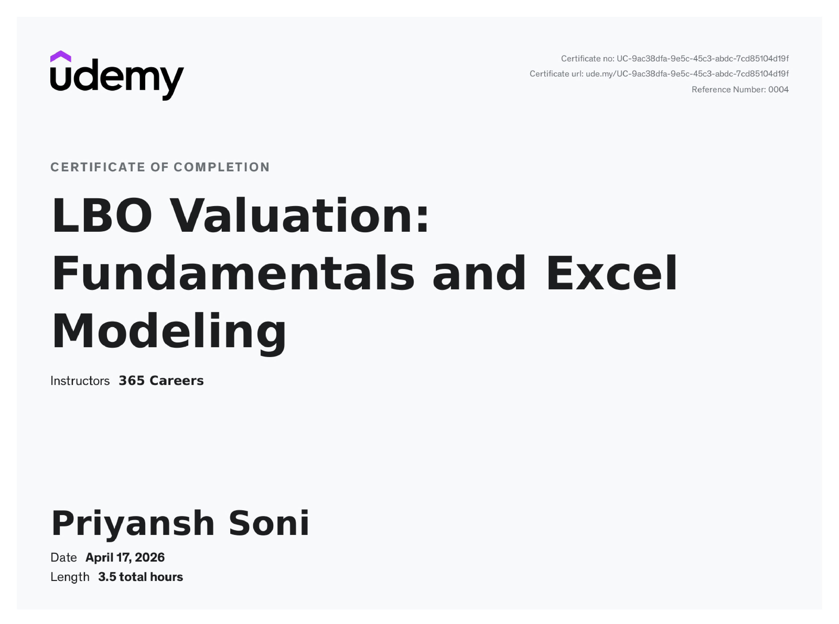 LBO Model